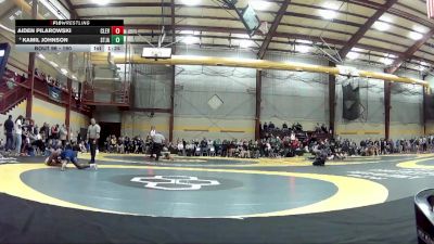 190 lbs Champ. Round 1 - Aiden Pilarowski, Cleveland vs Kamil Johnson, The St. James Academy