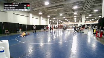 144 lbs 3rd Place Match - Uriah Auguletto, Utah vs Diego Garcia, New Mexico