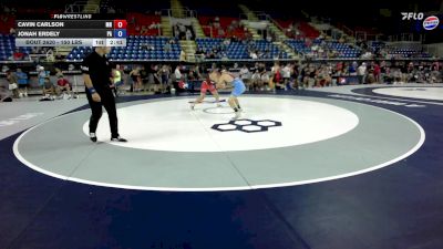 150 lbs Cons. Sub-rd Of 32 - Cavin Carlson, MN vs Jonah Erdely, PA