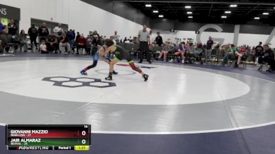65 lbs Quarterfinals (8 Team) - Giovanni Mazzio, Rebellion vs Jair Almaraz, Revival