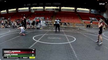 88 lbs Round 7 (8 Team) - Emmett Anderson, Warner Elite vs Corbin Horner, Silo WC