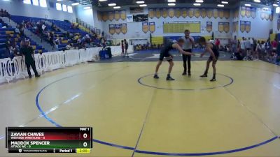 120 lbs Round 7 (8 Team) - Maddox Spencer, Attack WC vs Zavian Chaves, Westside Wrestling