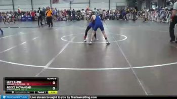 80 lbs Round 5 - Reece Movahead, Dynasty Ruthless vs Jett Kline, Oklahoma Outlaws