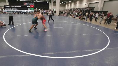 285 lbs Semis - Sawyer Schendel, Minnesota vs Michael Danial, Illinois