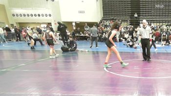 111 lbs Rr Rnd 4 - Andrew Cosgrove, RedNose Wrestling School - ESC vs Jasmine Weiner, Team Tugman - ESC