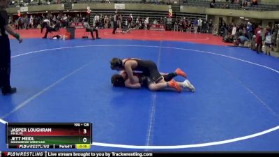 125 lbs Round 5 - Jasper Loughran, Mn Elite vs Jett Meidl, Nononsense Wrestling