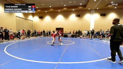 105 lbs Cons. Round 4 - Kyle Warner, Pennsylvania vs Harrison Osborne, Pennsylvania