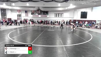 149 lbs Consi Of 16 #1 - Joshua Viarengo, Davidson vs Colin Ward, Bluefield State University