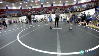 76 lbs Quarterfinal - Colin Clark, Newcastle Youth Wrestling vs Chance Besse, Division Bell Wrestling