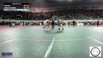 200 lbs Round Of 32 - Liam Day, Pryor Tigers Wrestling vs Quanah Famero, Cache