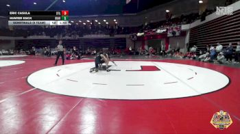 132 lbs Semifinals (8 Team) - Eric Casula, STILLWATER vs Hunter Knox, BROKEN ARROW