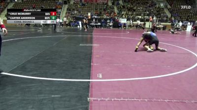 1A-4A 126 Cons. Round 3 - Cruz Mcmurry, Bayside Academy vs Carter Anderson, Montgomery Catholic Prep School