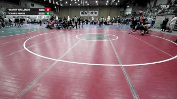 190 lbs Quarterfinal - Chase Kivett, Neosho vs Marky Gallegos, Randall
