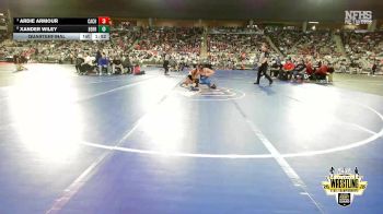 B4A-157 lbs Quarterfinal - Ardie Armour, Cache vs Xander Wiley, Berryhill