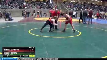 85 lbs Round 1 - Nellie Heimerl, Mook Mat Club vs Samuel Johnson, Askeo