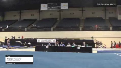 Andrew Monayer - Floor, Interstate Gymnastics - 2021 USA Gymnastics Development Program National Championships