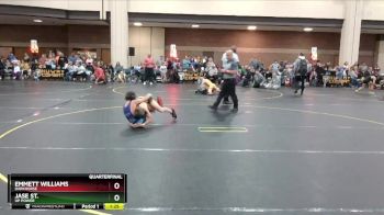 85 lbs Quarterfinal - Emmett Williams, Darkhorse vs Jase St., UP Power
