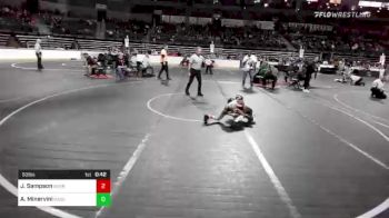 53 lbs Round Of 16 - Jordan Sampson, Overbrook vs Alexander Minervini, Pascack HIlls