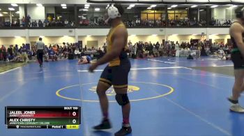 197 lbs Cons. Round 1 - Jaleel Jones, Averett University vs Alex Christy, Jamestown Community College