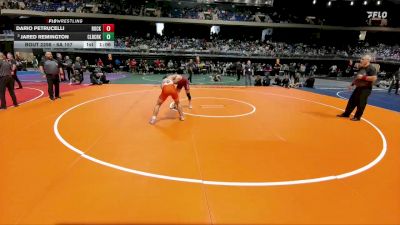 6A 157 lbs Semifinal - Jared Remington, League City Clear Creek vs Dario Petrucelli, Rockwall