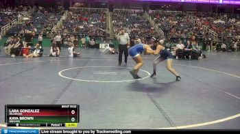 138 lbs Cons. Round 1 - Kaya Brown, Brevard  vs Lara Gonzalez, Millbrook