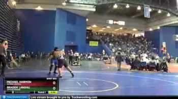 285 lbs Cons. Round 1 - Michael Harmon, Sussex Central vs Braden Landau, Appoquinimink