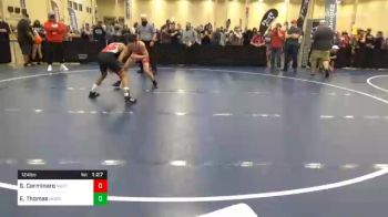 124 lbs Prelims - Santo Cerminaro, North Hills vs Elijah Thomas, Moon