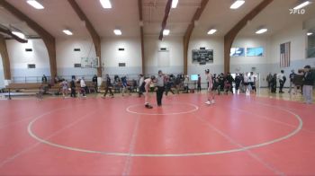 126 lbs 7th Place Match - Caden Shingler, Kiski School vs Asher Gabay, Friends` Central