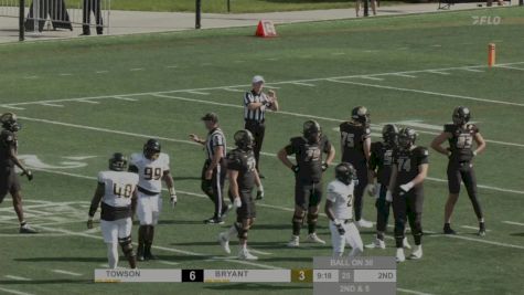 Replay: Towson vs Bryant | Sep 27 @ 1 PM