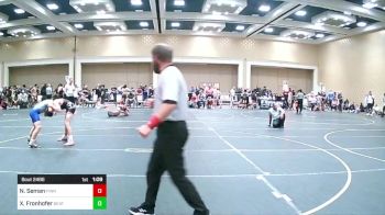 106 lbs Final - Nolan Seman, PINnacle vs Xander Fronhofer, Beat The Streets LA