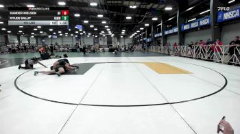 160 lbs Rr Rnd 2 - Xander Nielsen, MF Army vs Xyler Sallit, Hammerin Hornets