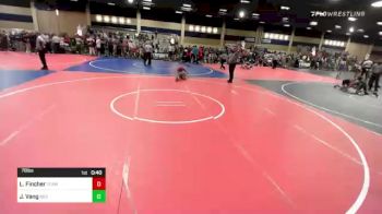 78 lbs Consolation - Landyn Fincher, Team Xtreme vs Jax Vang, Red Wave