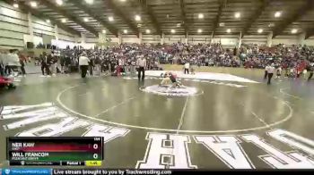 144 lbs Cons. Round 2 - Ner Kaw, East vs Will Francom, Pleasant Grove