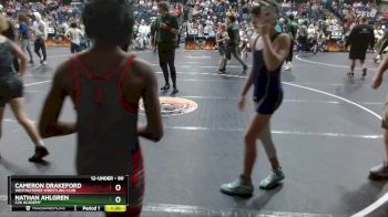 90 lbs 1st Place Match - Nathan Ahlgren, C2X Academy vs Cameron Drakeford, Westwateree Wrestling Club