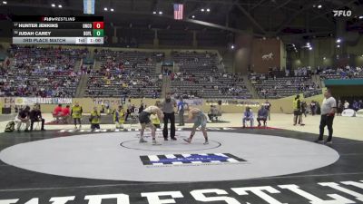 150 lbs 3rd Place Match - Judah Carey, Boyle County vs Hunter Jenkins, Union County