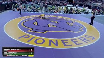 1st Place Match - Patrick McCartney, Sidney vs Joe Andreasen, Lincoln Pius X