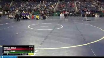 2A 160 lbs Cons. Semi - Julius Miller, Reidsville vs Patrick Goins, West Lincoln