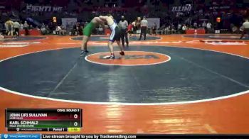 2A 285 lbs Cons. Round 3 - John (JP) Sullivan, Lake Villa vs Karl Schmalz, Niles (Notre Dame)