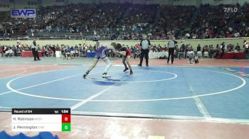 101 lbs Round Of 64 - Huston Robinson, Westmoore Wresting vs Joseph Pennington, Chickasha Wrestling