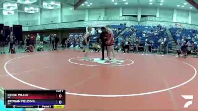 138 lbs Cons. Round 2 - Reese Miller, WI vs Brogan Fielding, OH