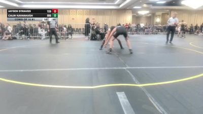 120 lbs Consi Of 16 #1 - Jayden Strauss, Texas vs Calin Kavanaugh, Knights WC