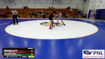 160 B Round 3 - Armando Lucio, Valiant Wrestling vs Treyson Hunt, Sanderson Wrestling Academy