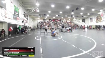 113 lbs Cons. Round 2 - James Giacopuzzi, Agoura vs Nathan Hinojosa, Burbank