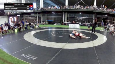 170 lbs Jael Miller, Pennsylvania Blue vs Emily Carvalho, California Red