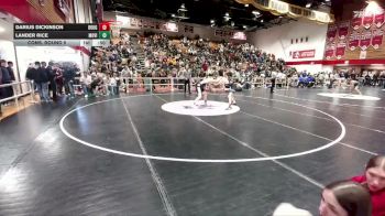 132 lbs Cons. Round 5 - Lander Rice, Mountain View vs Darius Dickinson, Douglas