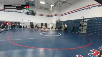 120 lbs Quarterfinal - Grace Romans, Allen Blue vs Reagan Bradley, Keller Central