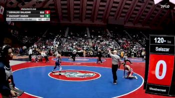 120-6A Champ. Round 1 - Osvaldo Salazar, Meadowcreek vs Zachary Rabun, Paulding County