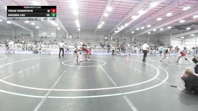 126 lbs Round Of 16 - Tegan Robertson, Charlies MF Angels vs Arianna Leo, Evil Empire