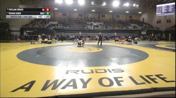 106 lbs Quarterfinal - Dylan Deck, Germantown Academy vs Evan Cies, Malvern