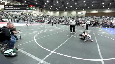 46 lbs Semifinal - Isen Vang, Elk Grove Wr Ac vs Cooper Bradford, Run To Danger